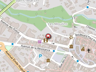 Carte de Dalbe Ror Beaux Arts à Vence