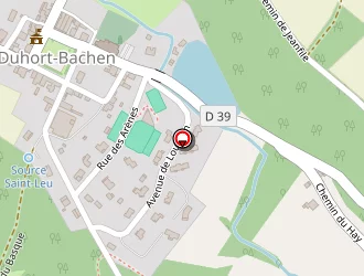 Carte de Majo à Duhort-bachen