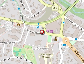 Carte de Postel Marie Laure à Vence