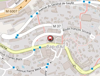 Carte de Pharmacie La Bastide à Cap-d'ail