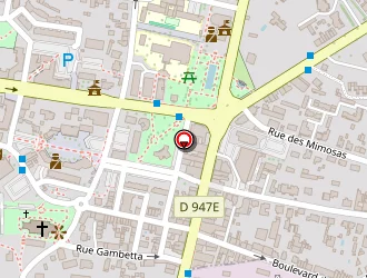 Carte de La Poste à Saint-paul-lès-dax