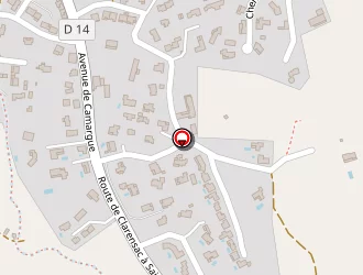 Carte de Mourier Myriam à Générac