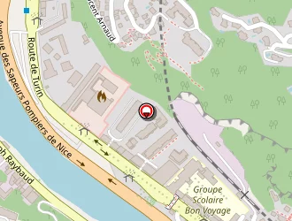 Carte de C.e.f (comptoir Electrique Français) à Nice