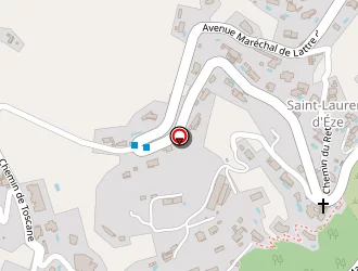 Carte de Fumagalli à Èze