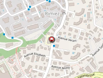 Carte de La Coupe D'argent à Nice