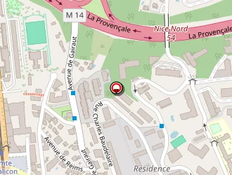 Carte de Nissa-clean à Nice