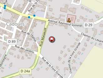 Carte de Bonnecaze Guy à Cadours