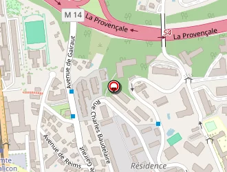 Carte de Ma Nouvelle Mutuelle à Nice