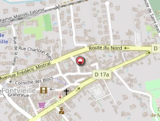 Carte de L'ariel à Fontvieille