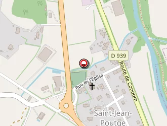 Carte de L'amirauté Sur Baïse à Saint-jean-poutge