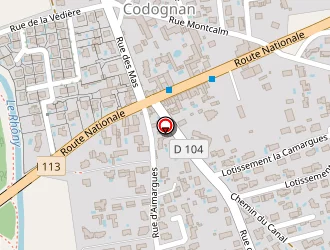 Carte de Lou Flambadou à Codognan