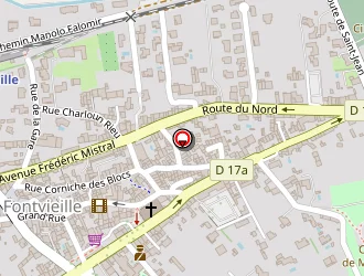 Carte de Bienvenu Marc à Fontvieille