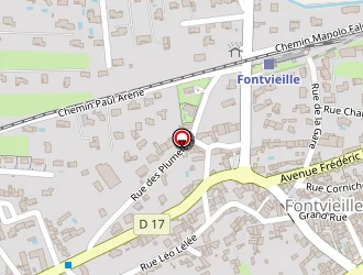 Carte de Mas D Ebene à Fontvieille