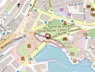 Carte de Stab à Monaco (principauté de)