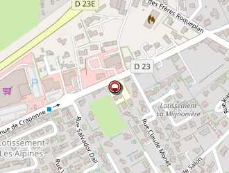 Carte de Garage Du Sud à Mallemort