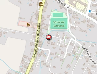 Carte de Veto Sud Luberon à Cadenet