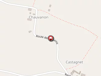 Carte de Barat (earl) à Fargues