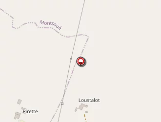 Carte de Lamothe André à Montsoué