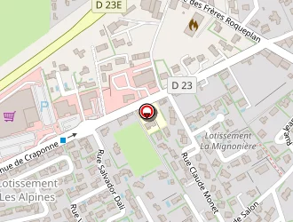 Carte de Midiservice à Mallemort