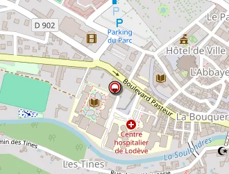 Carte de Centre De Loisirs Du Lodévois à Lodève