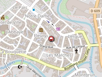 Carte de Auto Ecole De La Lergue à Lodève