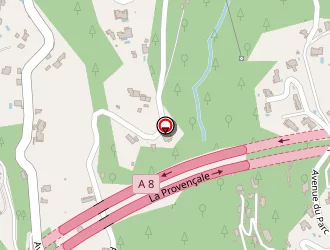 Carte de La Tour Bellanda à Nice