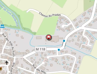 Carte de Delecroix à Saint-drézéry