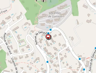 Carte de Les Hauts De Gairauts à Nice