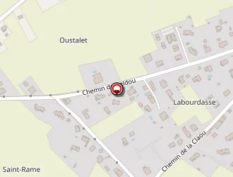 Carte de Jmat à Saint-jory