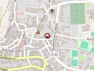 Carte de Petit Casino à Cadenet