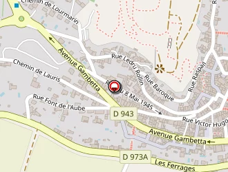 Carte de Bonnet Caroline à Cadenet