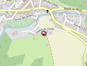 Carte de Carayon à Viane