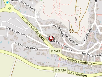 Carte de C Kinesi Balneo Remise Forme à Cadenet