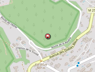 Carte de La Bastide Aux Camélias à Èze