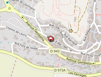 Carte de Pinet Florence à Cadenet