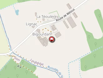 Carte de Daroussat Stéphane à Loubédat