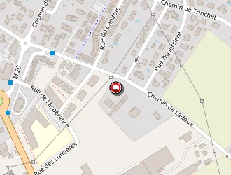 Carte de Vialatte Pneus à Saint-jory