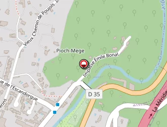 Carte de Pulsat Telergue à Lodève