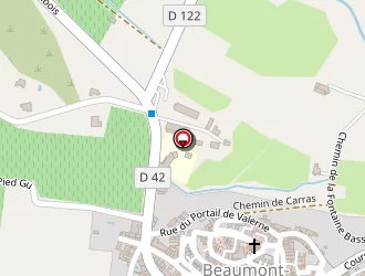 Carte de Ossature Bois Et Tradition à Beaumont-de-pertuis