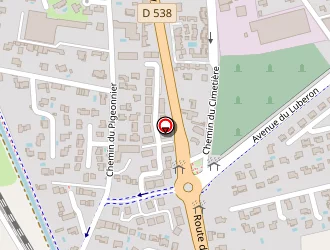 Carte de Lamprien à Sénas