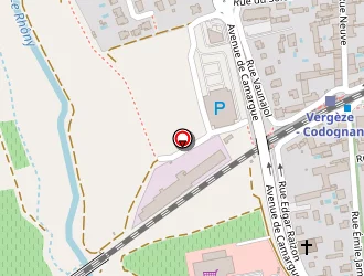 Carte de Unac à Vergèze