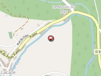 Carte de La Poste à Lacaze