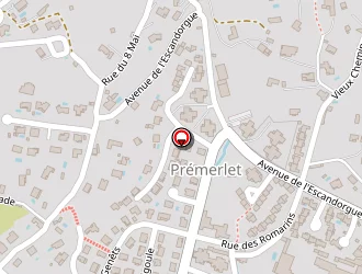 Carte de Croix Rouge Française à Lodève