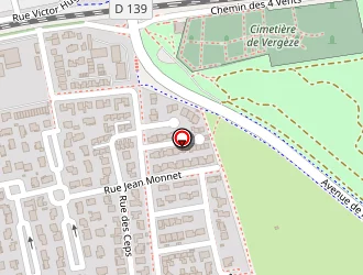 Carte de Derichebourg Propreté à Vergèze