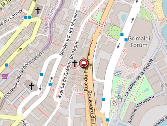 Carte de Lanvin à Monaco (principauté de)