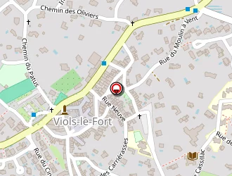 Carte de Canoë Rapido à Viols-le-fort