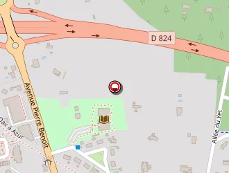 Carte de Cedeo à Saint-paul-lès-dax