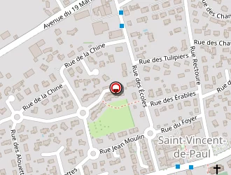 Carte de Frep Judo à Saint-vincent-de-paul