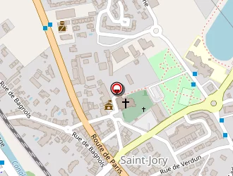 Carte de 8 A Huit à Saint-jory