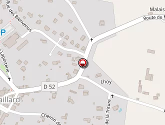 Carte de Lafargue à Montgaillard